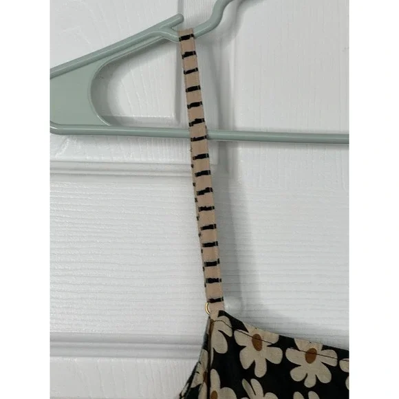 Natural Life Womens Floral Print Boho Maxi Sun Dress Cotton Lined Size Small - Picture 7 of 12